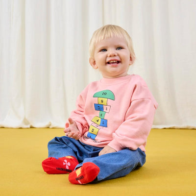 Bobo Choses Baby Hopscotch Sweatshirt Pink - Studio Play