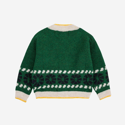 Bobo Choses Baby Kaleidoscope Jacquard Cardigan - Studio Play