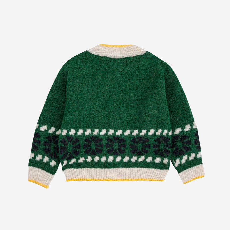 Bobo Choses Baby Kaleidoscope Jacquard Cardigan - Studio Play