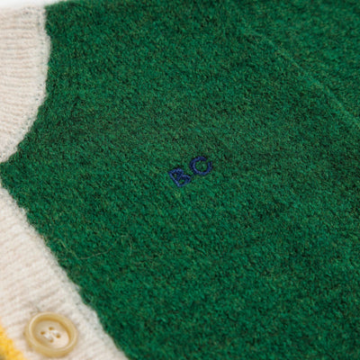 Bobo Choses Baby Kaleidoscope Jacquard Cardigan - Studio Play