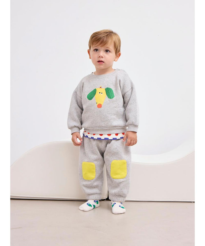 Bobo Choses Baby Knee Patches Jogging Pants