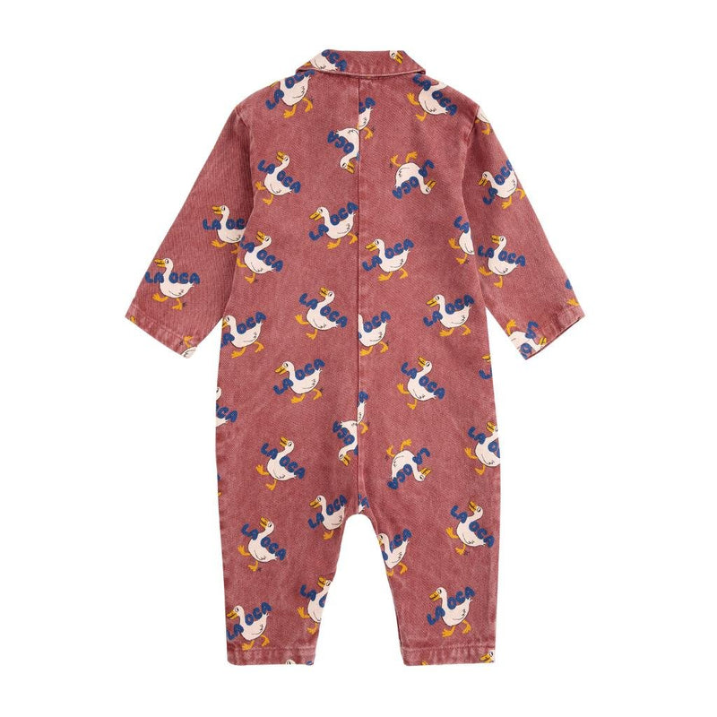 Bobo Choses Baby La Oca All Over Woven Overall
