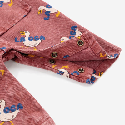 Bobo Choses Baby La Oca All Over Woven Overall