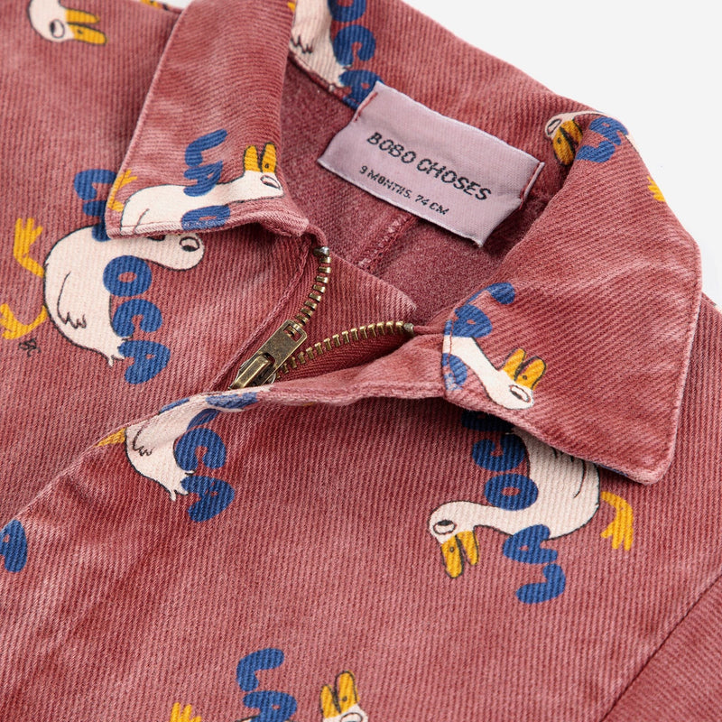 Bobo Choses Baby La Oca All Over Woven Overall