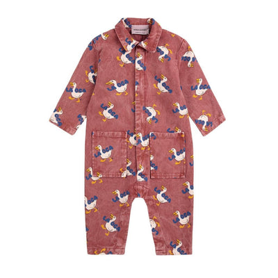 Bobo Choses Baby La Oca All Over Woven Overall