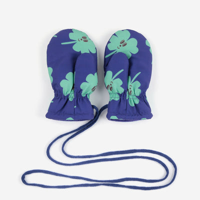 Bobo Choses Baby Lucky Clover All Over Padded Mittens