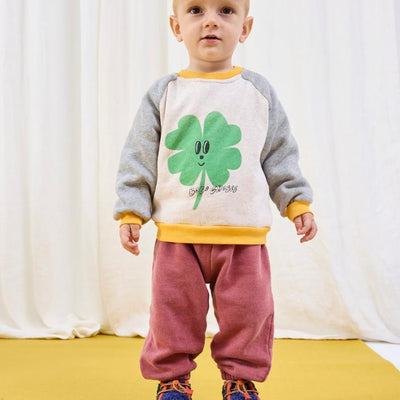 Bobo Choses Baby Lucky Clover Sweatshirt