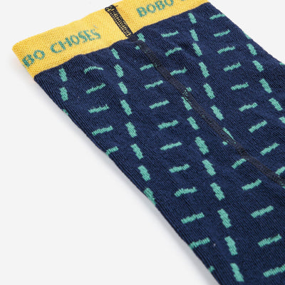 Bobo Choses Baby Navy Tights