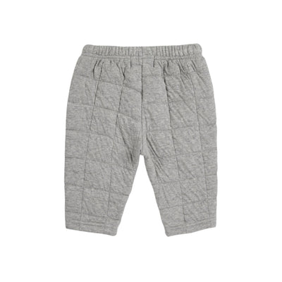 Bobo Choses Baby Quilted Jogging Pants Light Heather Grey - Studio Play
