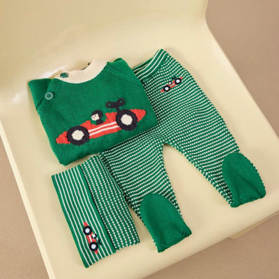 Bobo Choses Baby Race Car Jumper - Studio Play