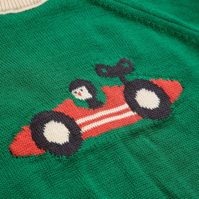 Bobo Choses Baby Race Car Jumper - Studio Play