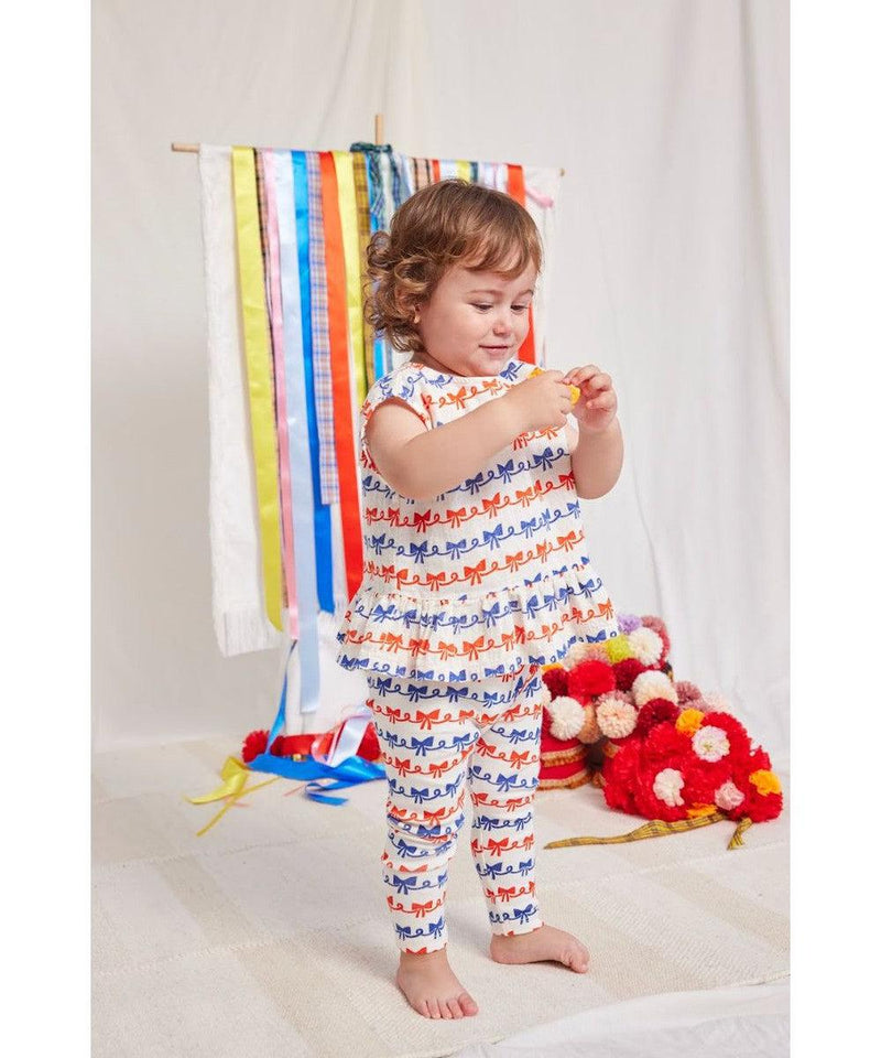 Bobo Choses Baby Ribbon Bow All Over Leggings