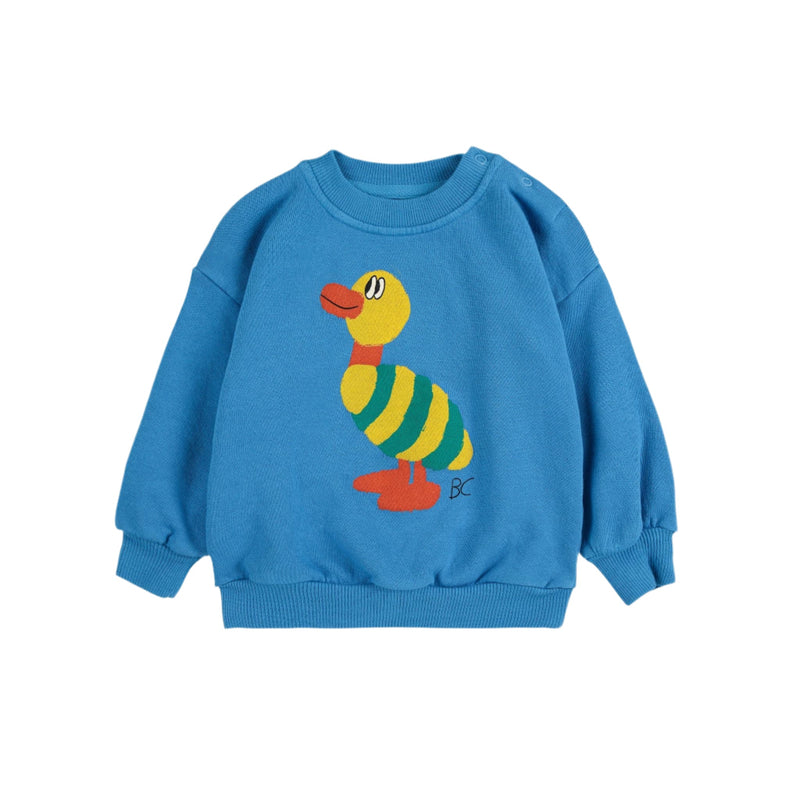 Bobo Choses Baby Striped Duck Sweatshirt - Studio Play