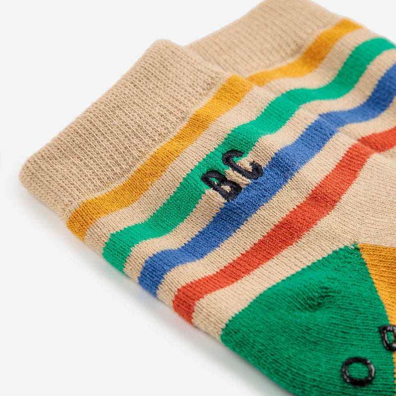 Bobo Choses Baby Stripes Anti - Slip Socks - Studio Play