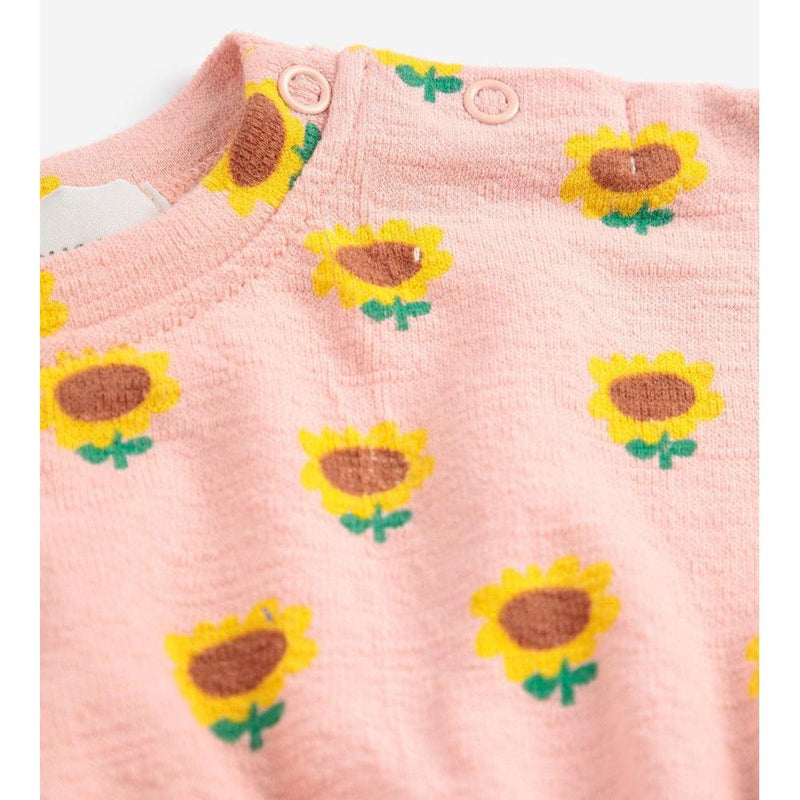 Bobo Choses Baby Sunflower All Over Dress Light Pink