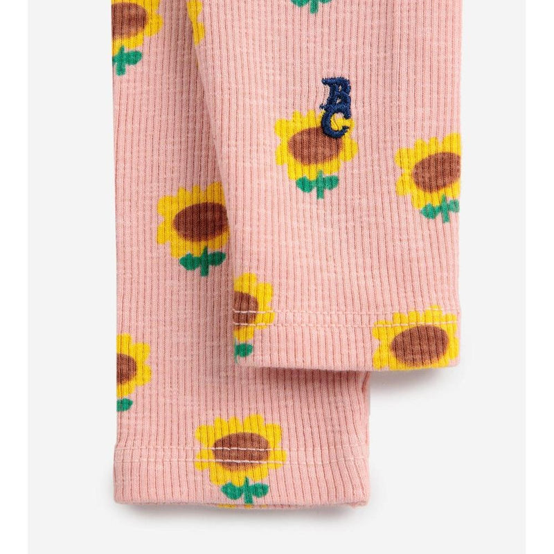 Bobo Choses Baby Sunflower All Over Legging Pink - Studio Play