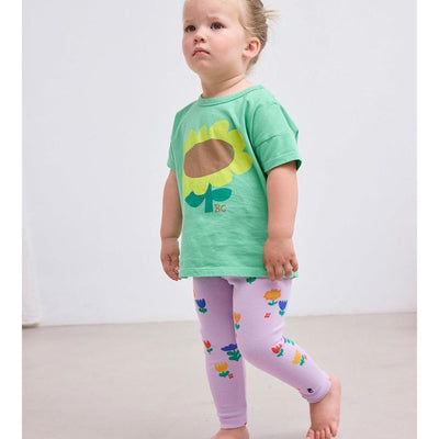 Bobo Choses Baby Sunflower T-shirt Light Green - Studio Play