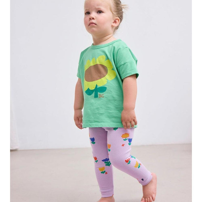 Bobo Choses Baby Sunflower T-shirt Light Green - Studio Play