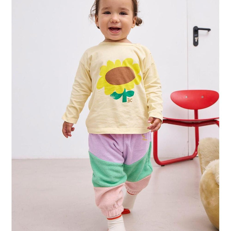 Bobo Choses Baby Sunflower T-shirt Offwhite - Studio Play