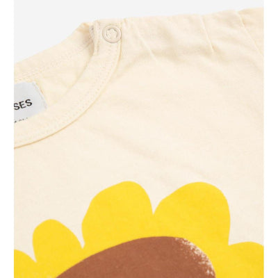Bobo Choses Baby Sunflower T-shirt Offwhite - Studio Play