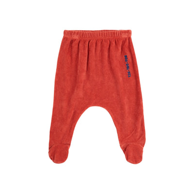 Bobo Choses Baby Tic Tac Toe Red Footed Leggings - Studio Play