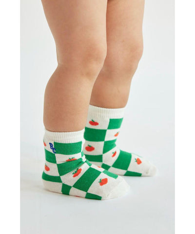 Bobo Choses Baby Tomato All Over Short Socks