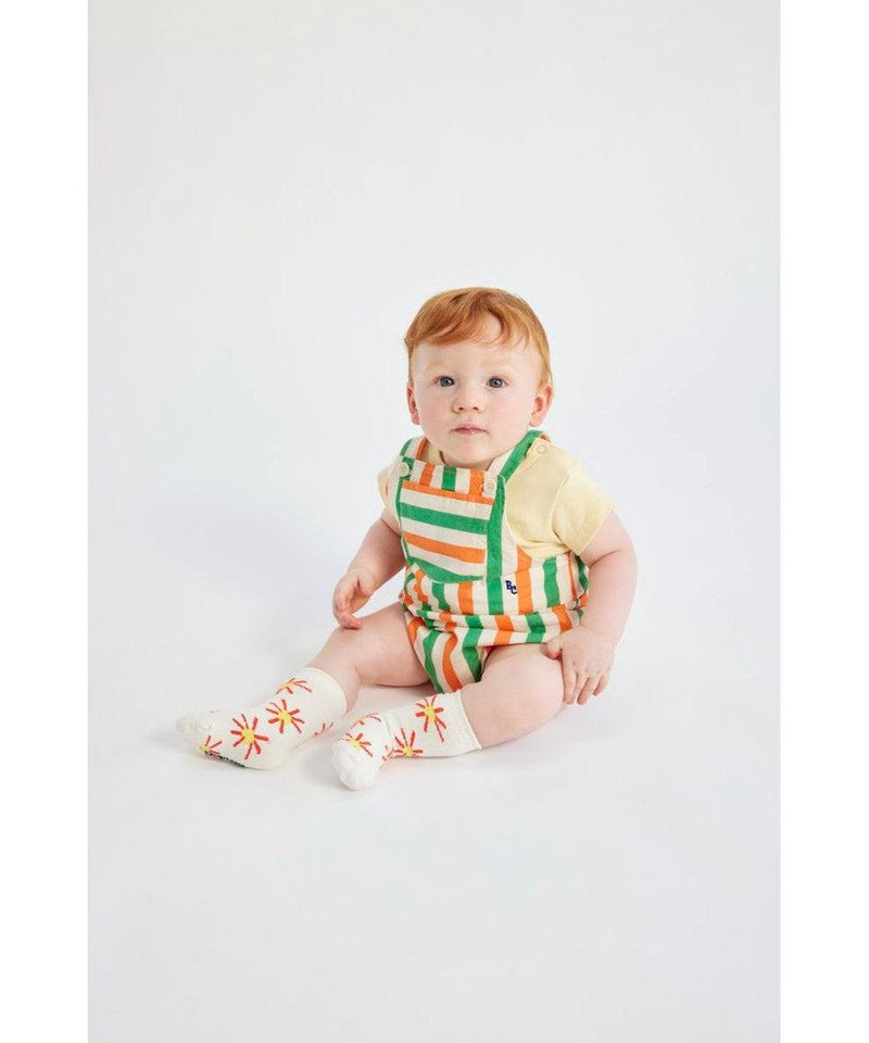 Bobo Choses Baby Vertical Stripes Woven Romper