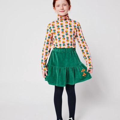 Bobo Choses Clover Velvet Skirt - Studio Play