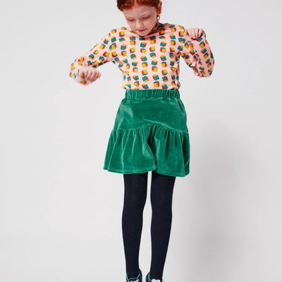 Bobo Choses Clover Velvet Skirt - Studio Play