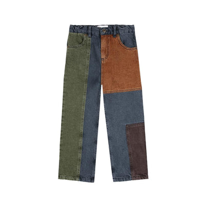 Bobo Choses Color Block Denim Pants - Studio Play