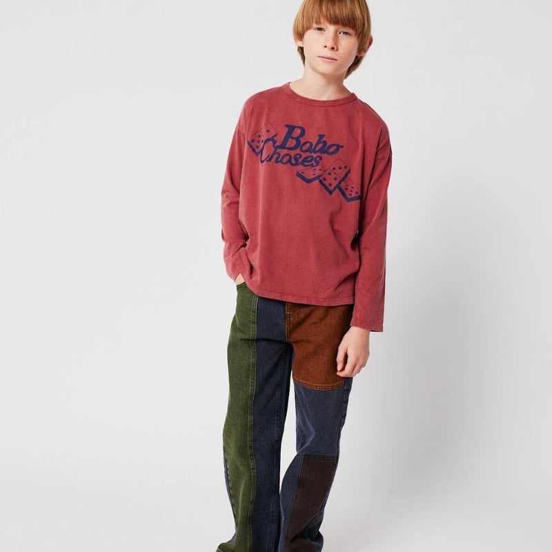 Bobo Choses Color Block Denim Pants - Studio Play