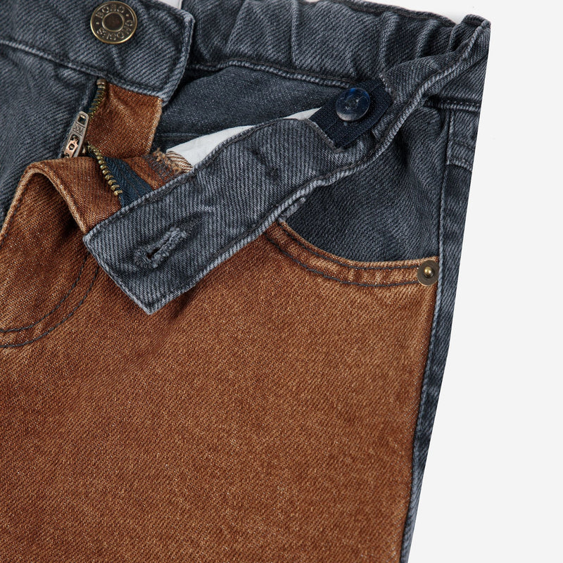 Bobo Choses Color Block Denim Pants - Studio Play