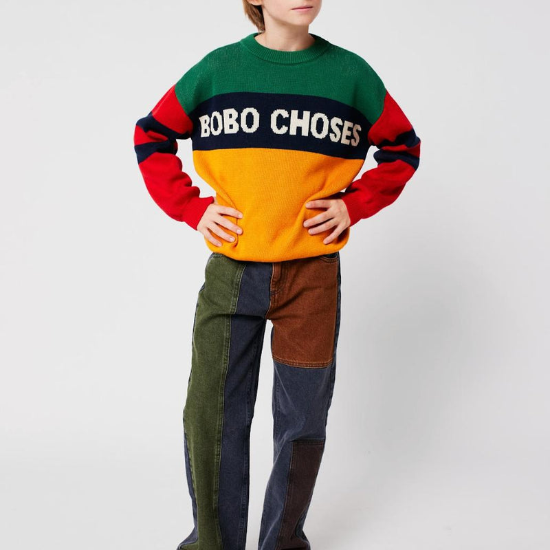 Bobo Choses Color Block Jumper - Studio Play