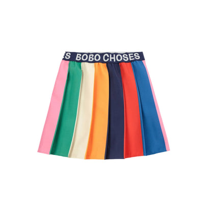 Bobo Choses Color Block Pleated Skirt - Studio Play