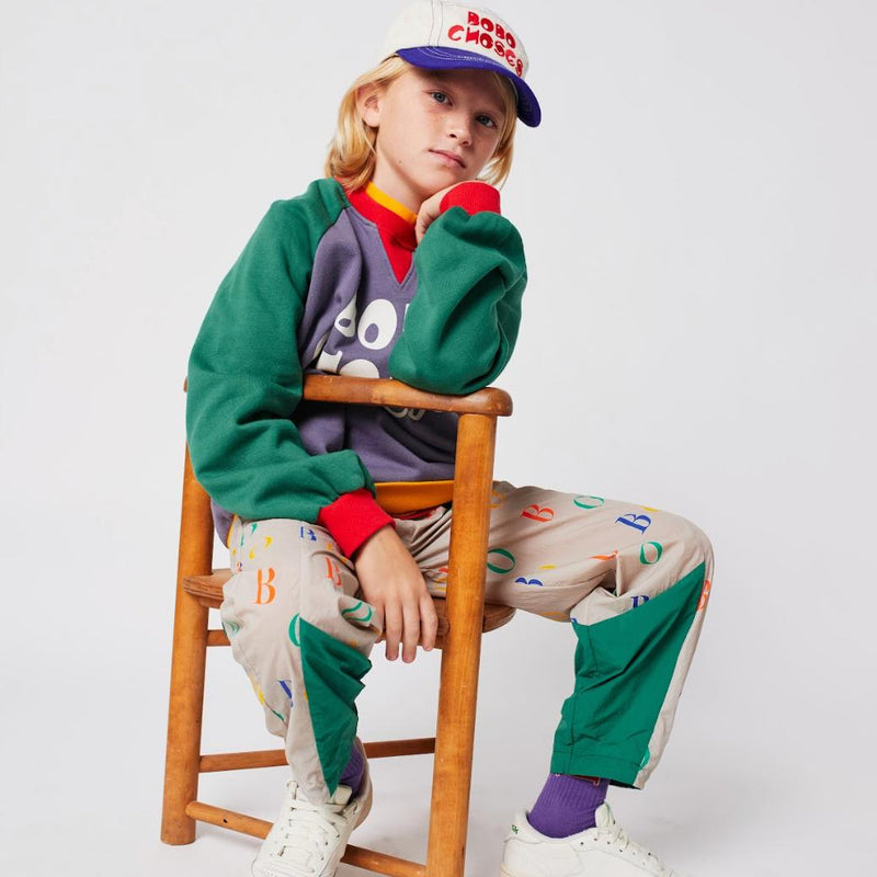 Bobo Choses Color Block Raglan Sweatshirt - Studio Play