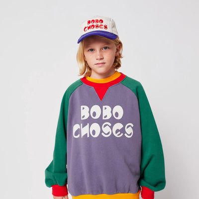 Bobo Choses Color Block Raglan Sweatshirt - Studio Play