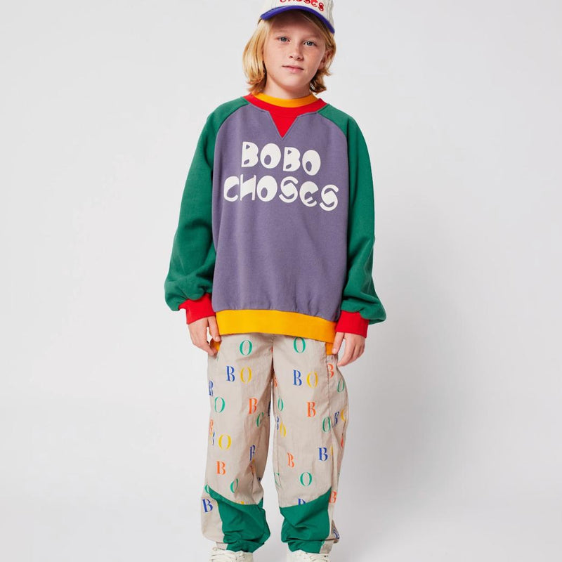 Bobo Choses Color Block Raglan Sweatshirt - Studio Play