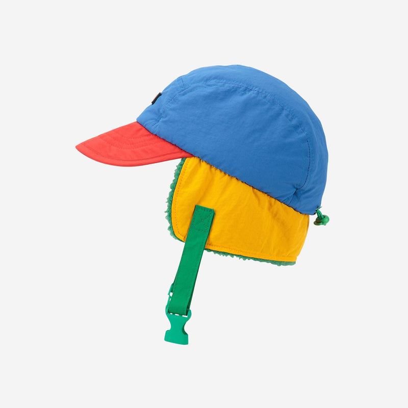 Bobo Choses Color Block Winter Cap Blue - Studio Play