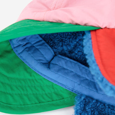 Bobo Choses Color Block Winter Cap Pink