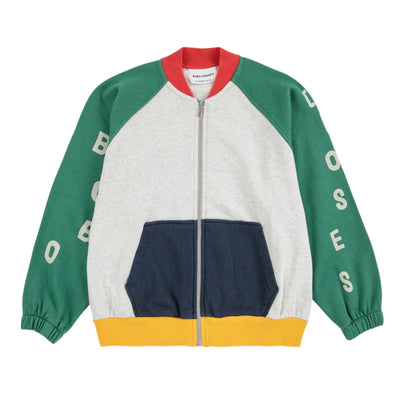 Bobo Choses Color Block Zipped Sweatshirt