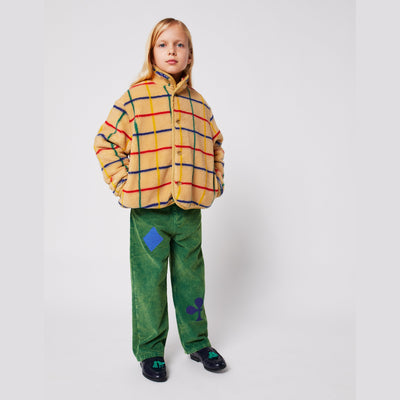 Bobo Choses Color Stripes Sheepskin Jacket