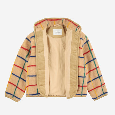 Bobo Choses Color Stripes Sheepskin Jacket