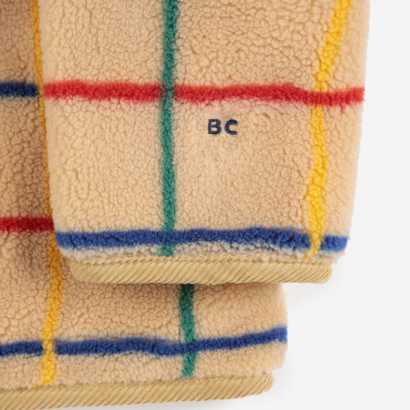 Bobo Choses Color Stripes Sheepskin Jacket