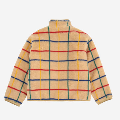 Bobo Choses Color Stripes Sheepskin Jacket