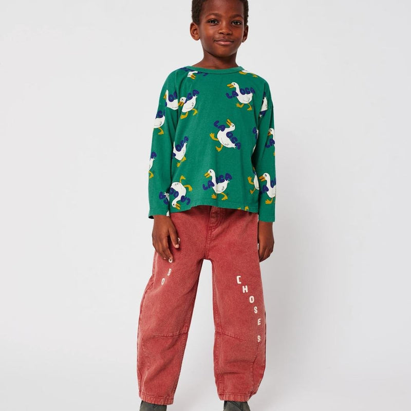 Bobo Choses Denim Pants Brown - Studio Play