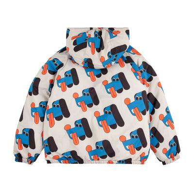 Bobo Choses Doggy Mate All Over Reversible Anorak - Studio Play