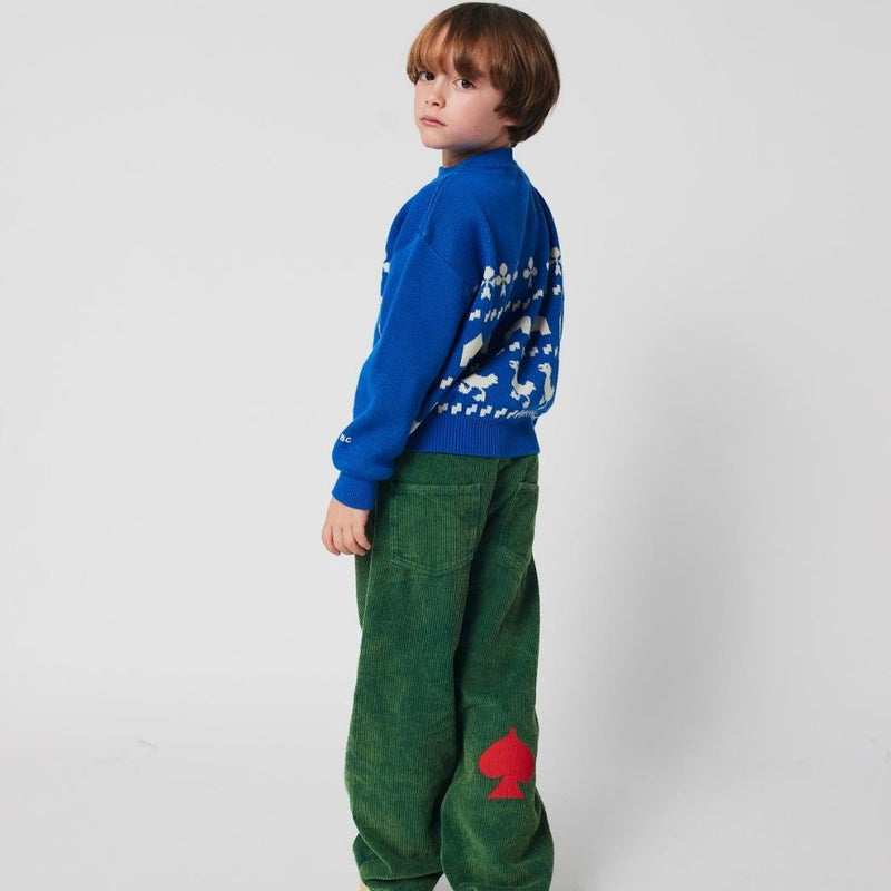 Bobo Choses Farm Jacquard Jumper - Studio Play