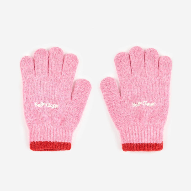 Bobo Choses Gloves Pink - Studio Play