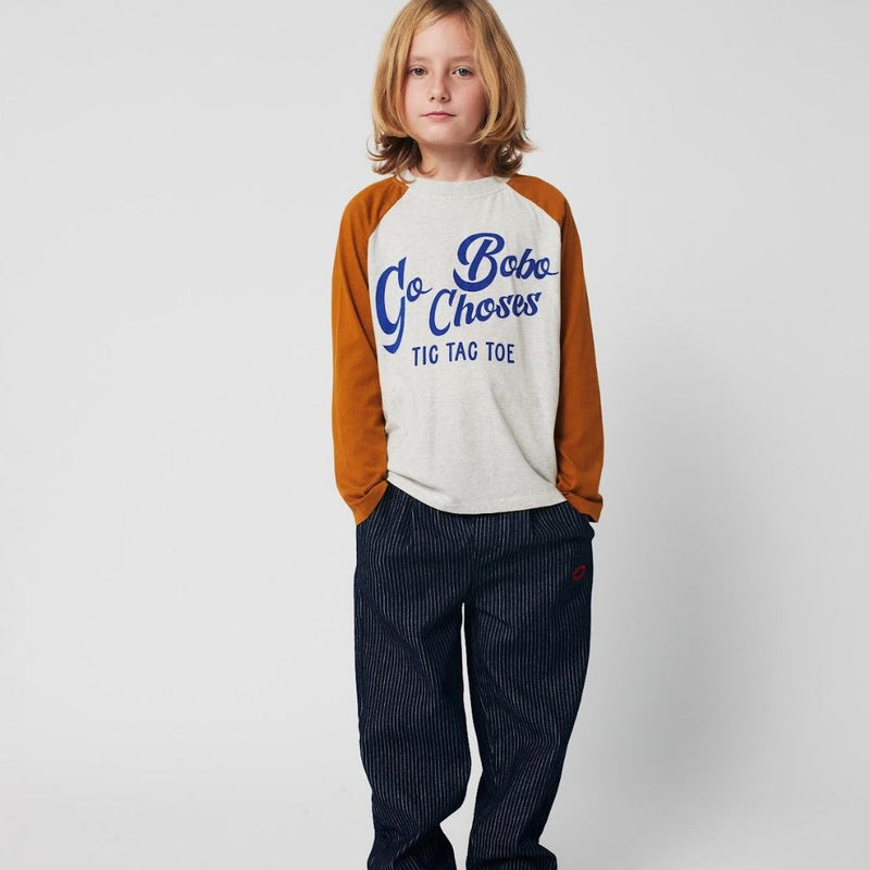 Bobo Choses Go Bobo Raglan Sleeves T-shirt - Studio Play