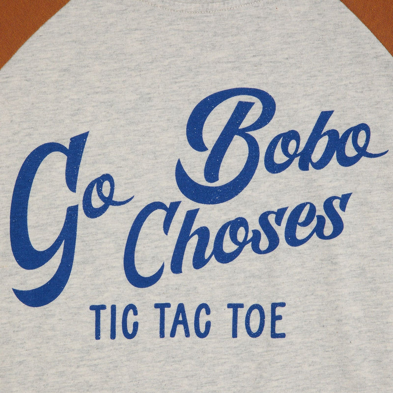 Bobo Choses Go Bobo Raglan Sleeves T-shirt - Studio Play